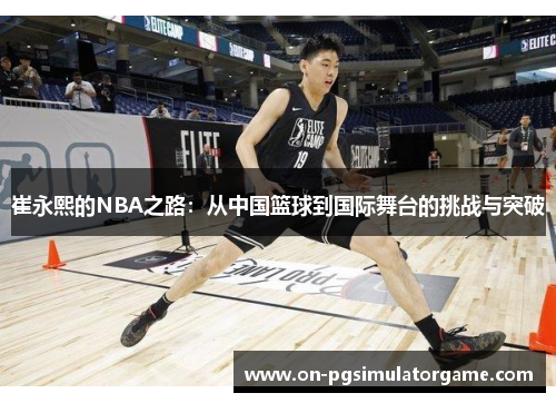 崔永熙的NBA之路：从中国篮球到国际舞台的挑战与突破