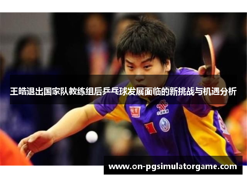 王皓退出国家队教练组后乒乓球发展面临的新挑战与机遇分析